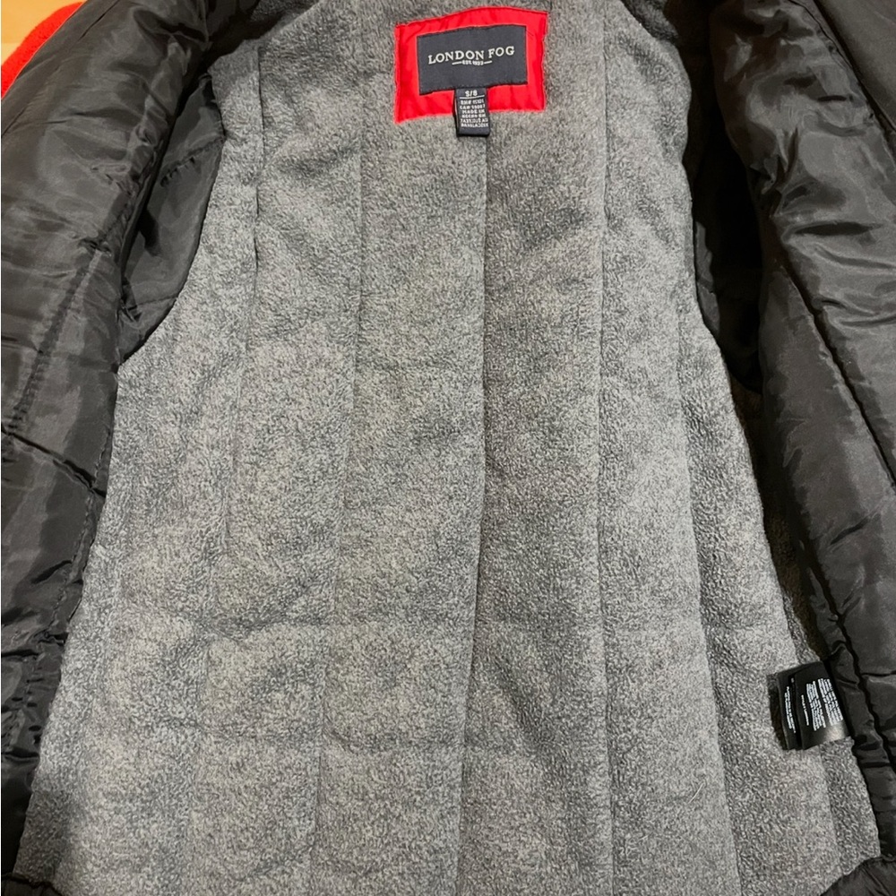 London Fog Gray and Black Jacket - Picture 4 of 14